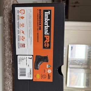 Timberland PRO Boondock HD Black Boots